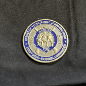 Heroes of '76 Centennial Coin