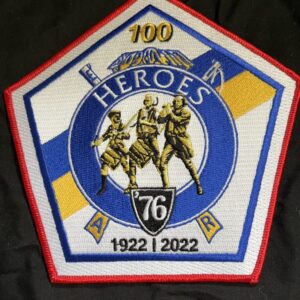 Heroes of '76 Centennial Patch (Large)