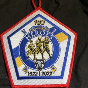 Heroes of '76 Centennial Patch (Small)
