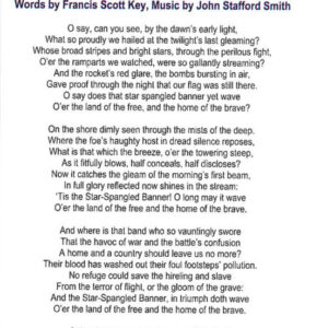 National Anthem