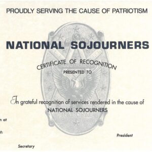 Certificate of Recognition