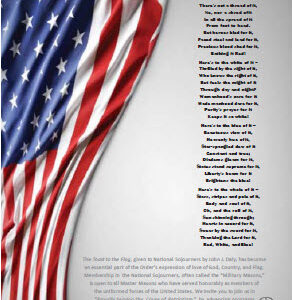 Toast to the Flag Poster