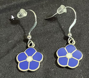 Forget-Me-Not Dangle Earrings
