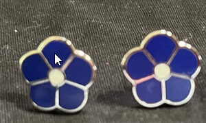 Forget-Me-Not Post Earrings