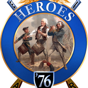 Heroes of '76 Emblem Poster